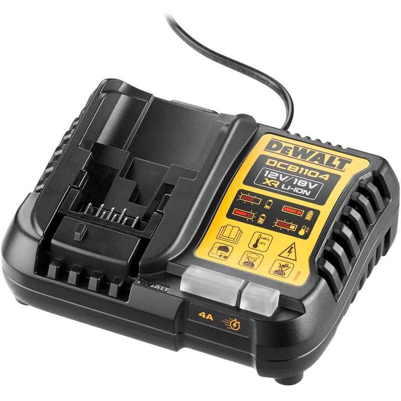 Dewalt Σετ 2 Μπαταριών Εργαλείου Λιθίου 18V Χωρητικότητας 5Ah με Φορτιστή DCB1104P2 - Image 7