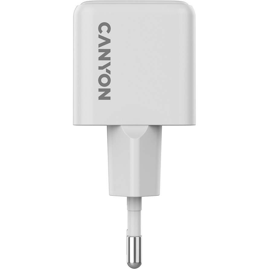 Canyon Φορτιστής με Ενσωματωμένο Καλώδιο GaN με Θύρα USB-C 20W Power Delivery Λευκός (CNS-CUW20C) - Image 5