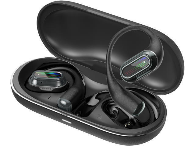 Canyon OnFlow 12 Open Ear Bluetooth Handsfree Ακουστικά με Θήκη Φόρτισης Μαύρα - Image 6