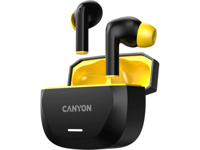 Canyon Hexagon 7 In-ear Bluetooth Handsfree Ακουστικά Μαύρα - Image 3