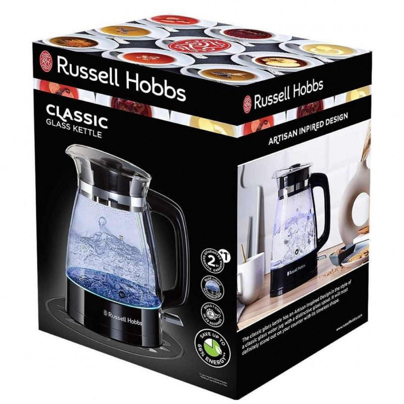 Russell Hobbs Classic Glass Βραστήρας 1.7lt 2400W Μαύρος - Image 7
