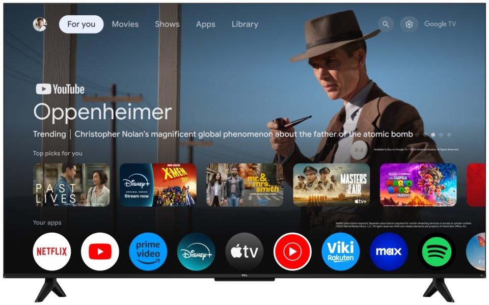 TCL Smart Τηλεόραση 50" 4K UHD QLED 50T69C (2025) - Image 8