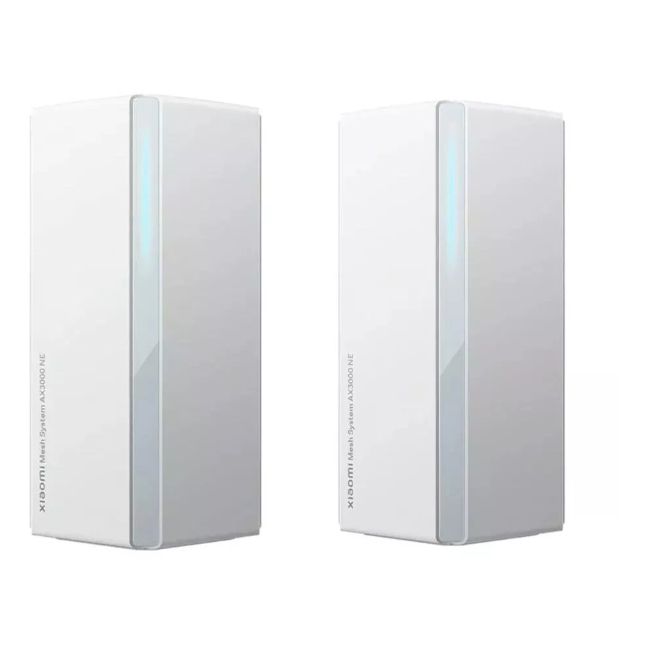 Xiaomi Mesh System AX3000 Access Point Wi‑Fi 6 Dual Band (2.4 & 5GHz) σε Διπλό Kit Λευκό - Image 5