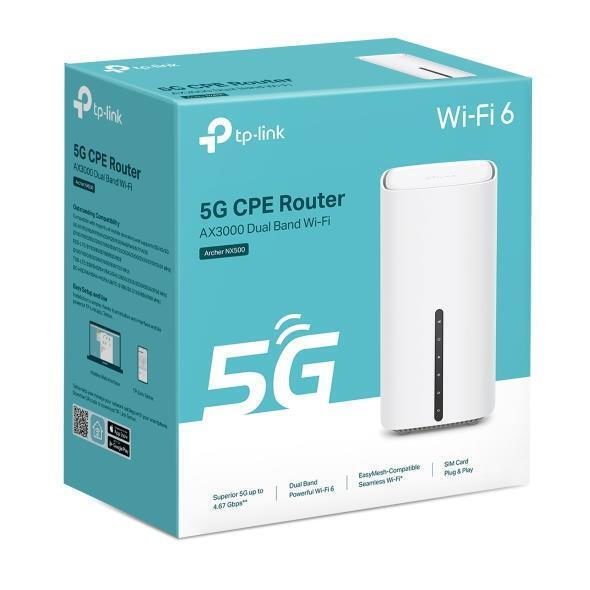 TP-LINK NX500 v1 Ασύρματο 4G Router Wi‑Fi 6 με 3 Θύρες Gigabit - Image 3