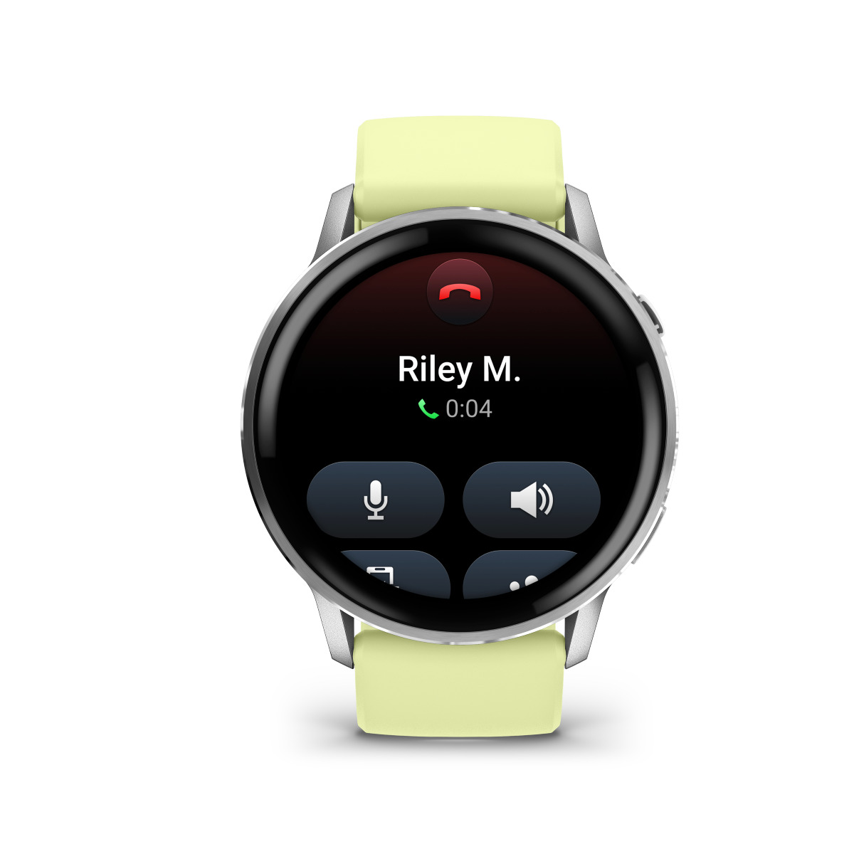 Garmin Venu 4 Stainless Steel 45mm Αδιάβροχο Smartwatch με Παλμογράφο (Silver with Citron) - Image 3