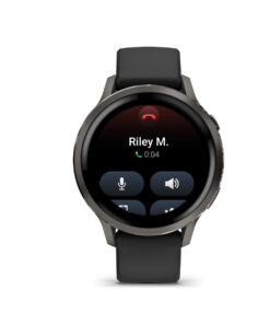 Alternative view of Garmin Venu 4 Stainless Steel 41mm Αδιάβροχο Smartwatch με Παλμογράφο (Slate with Black)
