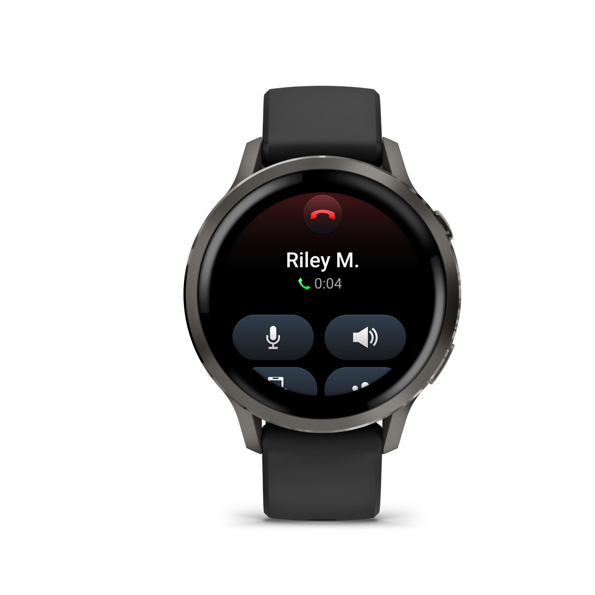 Garmin Venu 4 Stainless Steel 41mm Αδιάβροχο Smartwatch με Παλμογράφο (Slate with Black) - Image 2