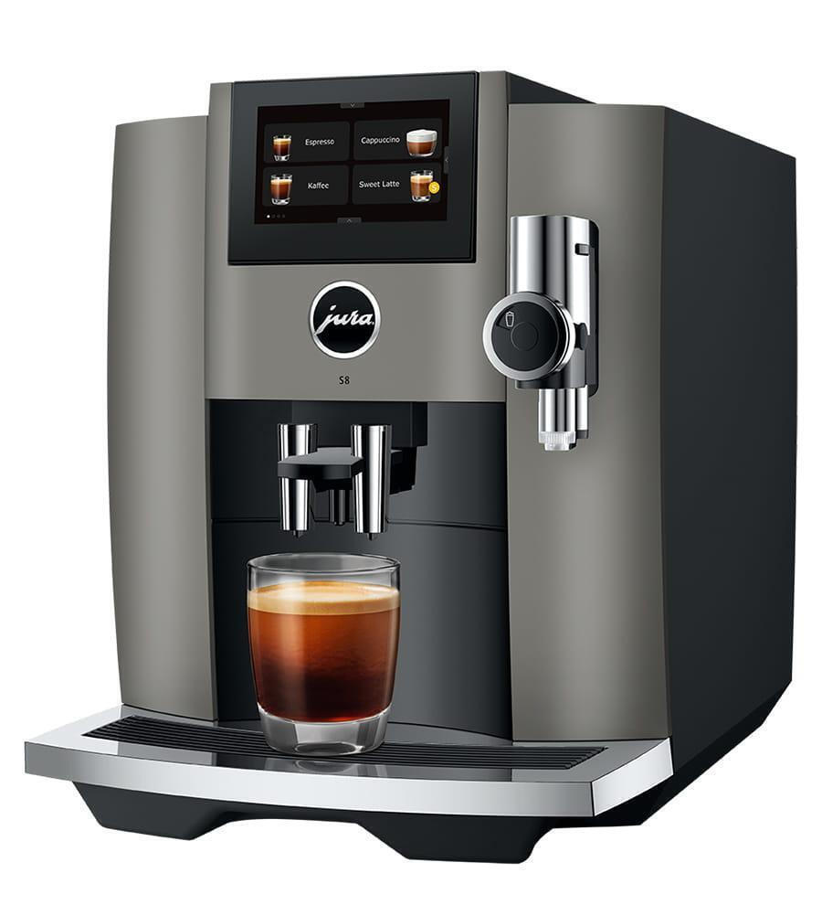 Jura S8 Αυτόματη Μηχανή Espresso 1450W Πίεσης 15bar με Μύλο Άλεσης Dark Inox - Image 5