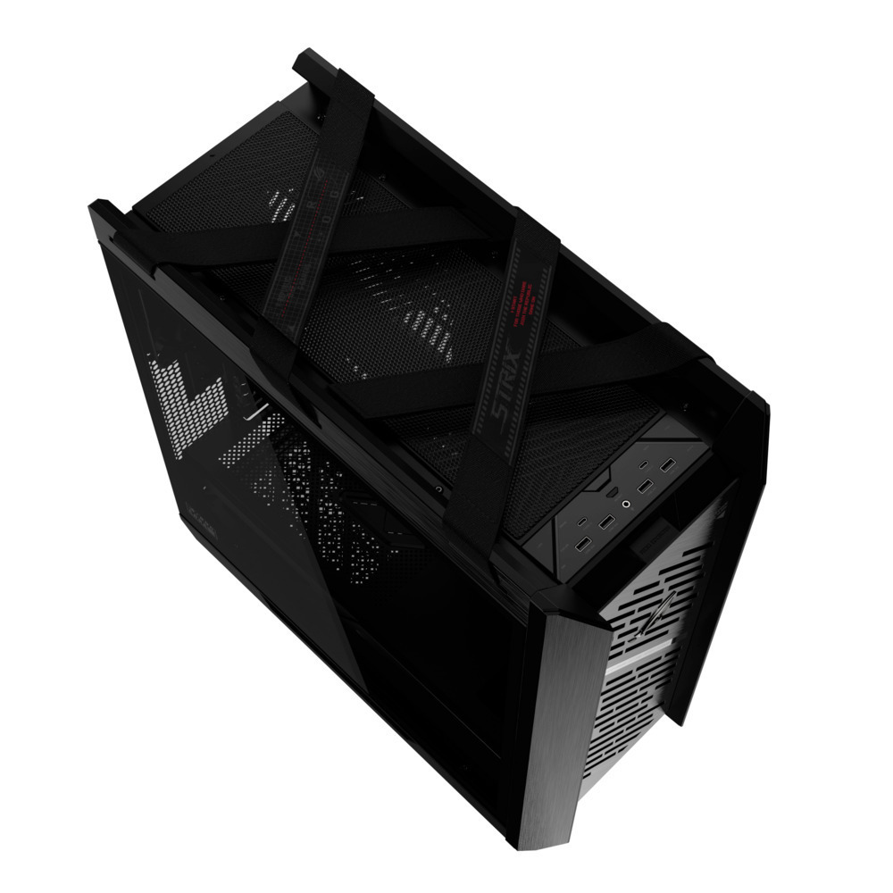 Asus ROG Strix Helios II Gaming Midi Tower Κουτί Υπολογιστή με Πλαϊνό Παράθυρο και RGB Φωτισμό Μαύρο - Image 13
