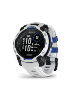 Alternative view of Garmin Instinct 3 Solar Aluminium 45mm Αδιάβροχο Smartwatch με Παλμογράφο (Whitestone and Blue Limited Edition)