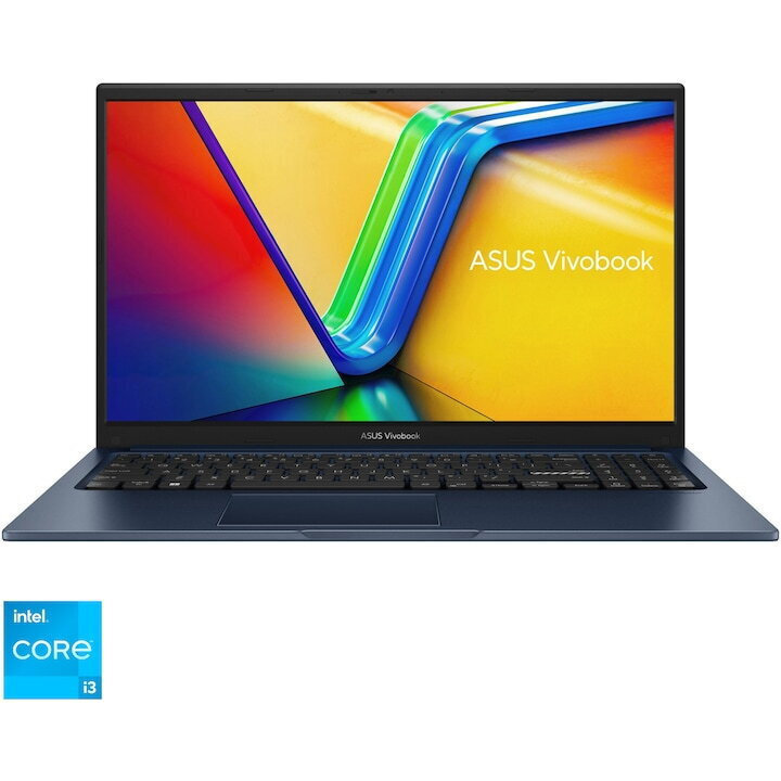 Asus VivoBook 15 A1504VA-BQ109 15.6" IPS FHD (i3-1315U/8GB/512GB SSD/No OS) Quiet Blue (International English Keyboard)