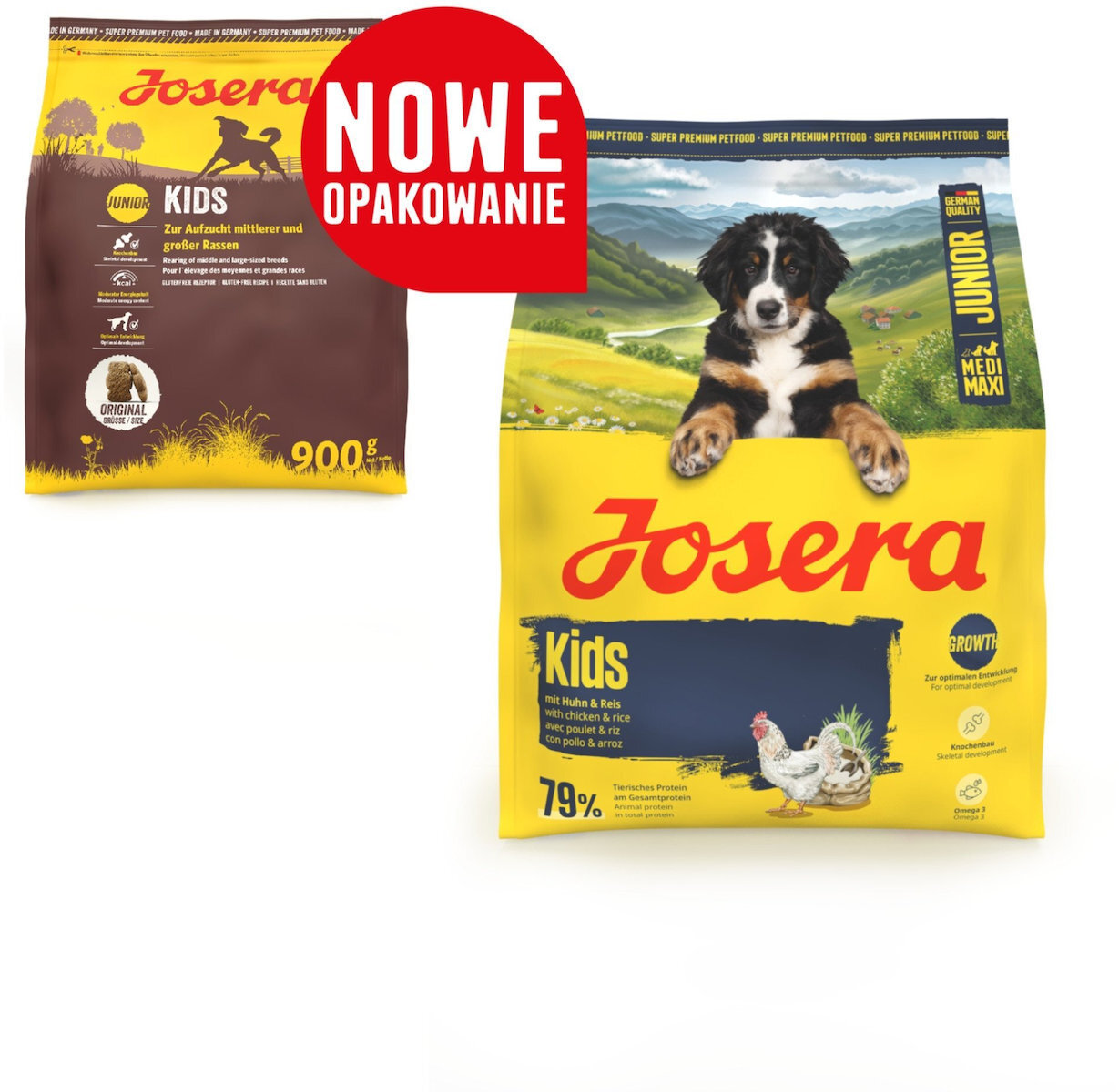 Josera Junior Kids 3kg Ξηρά Τροφή Σκύλων με Κοτόπουλο και Ρύζι - Image 4