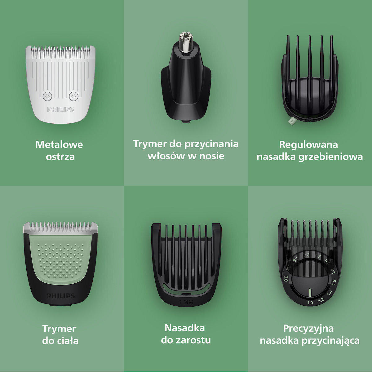 Philips Series 9000 Σετ Επαναφορτιζόμενης Κουρευτικής Μηχανής Μαύρο MG9535/15 - Image 3