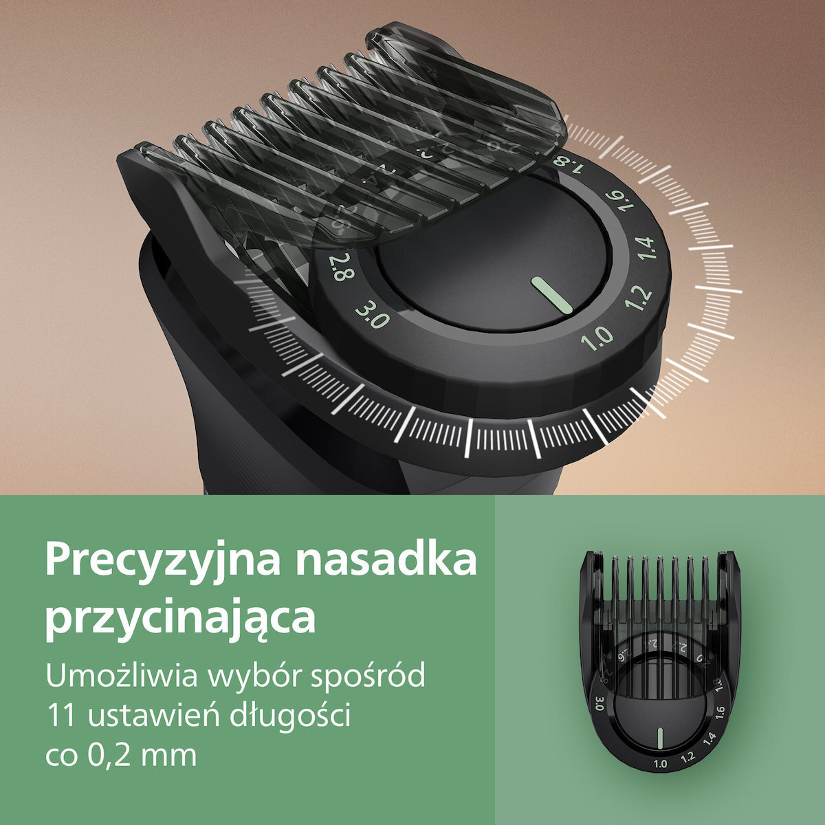 Philips Series 9000 Σετ Επαναφορτιζόμενης Κουρευτικής Μηχανής Μαύρο MG9535/15 - Image 13