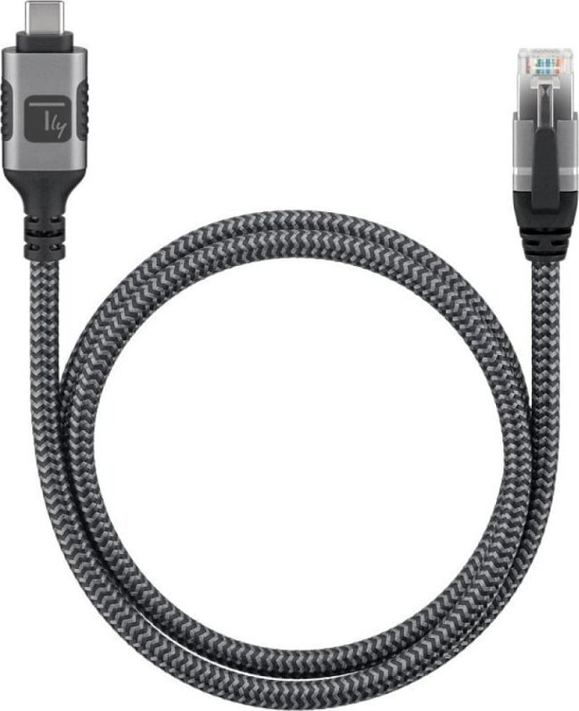 Techly F/UTP Cat.6 Καλώδιο Δικτύου Ethernet 1m Μαύρο 1τμχ (ICOC U3C-RJ45-010) - Image 2