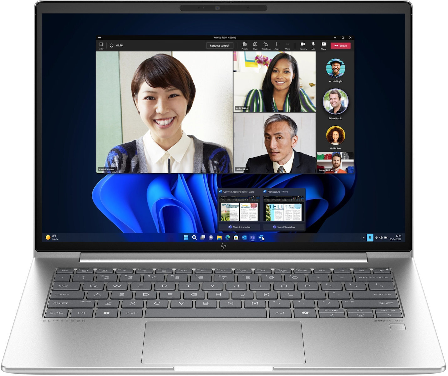 HP Elitebook 640 G11 14" IPS FHD+ (Ultra 5-125U/16GB/64GB SSD/W11 Pro) (International English Keyboard) - Image 4