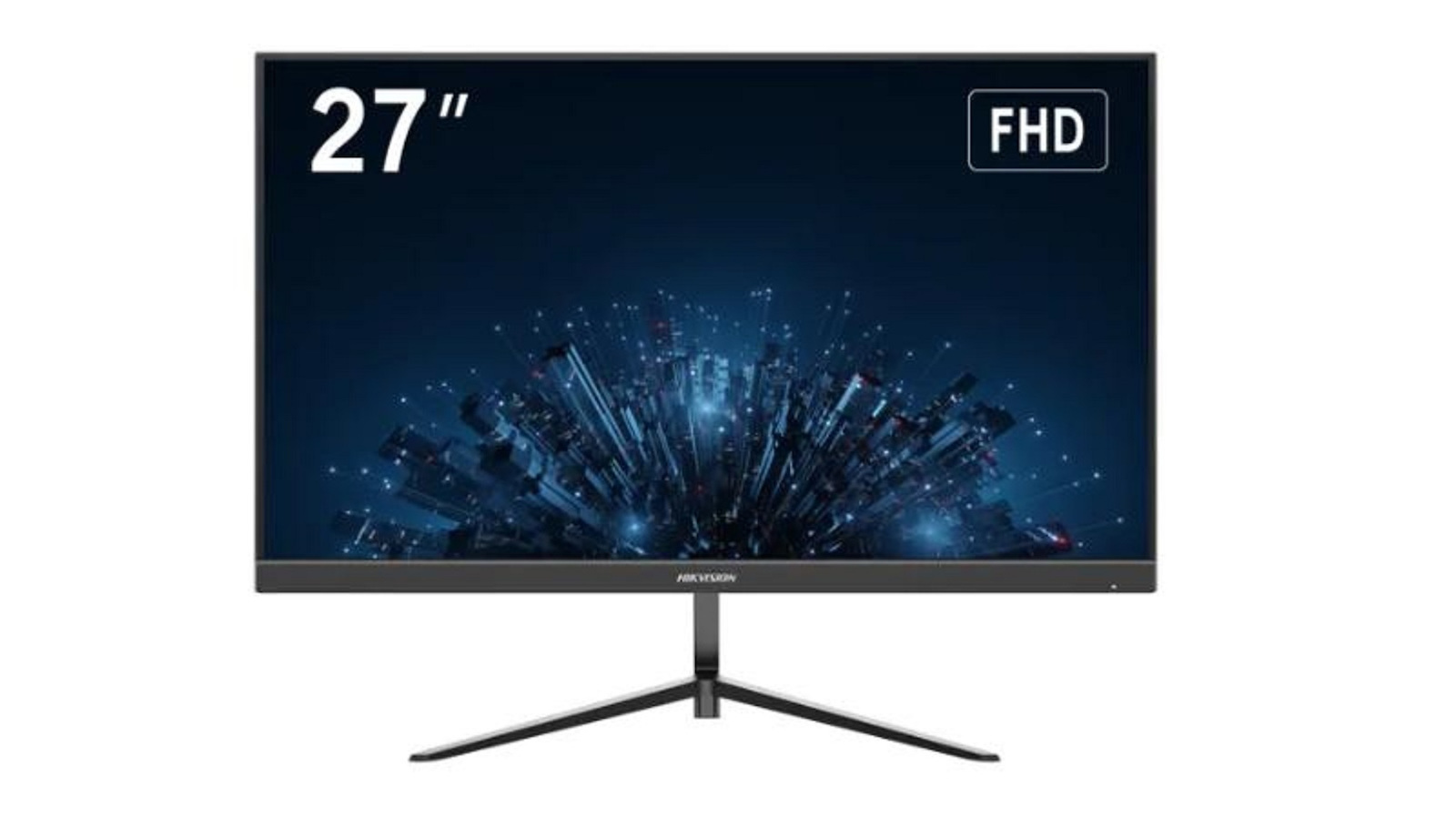 Hikvision DS-D5027F3-2P2S IPS Monitor 27" FHD 1920x1080 με Χρόνο Απόκρισης 14ms GTG