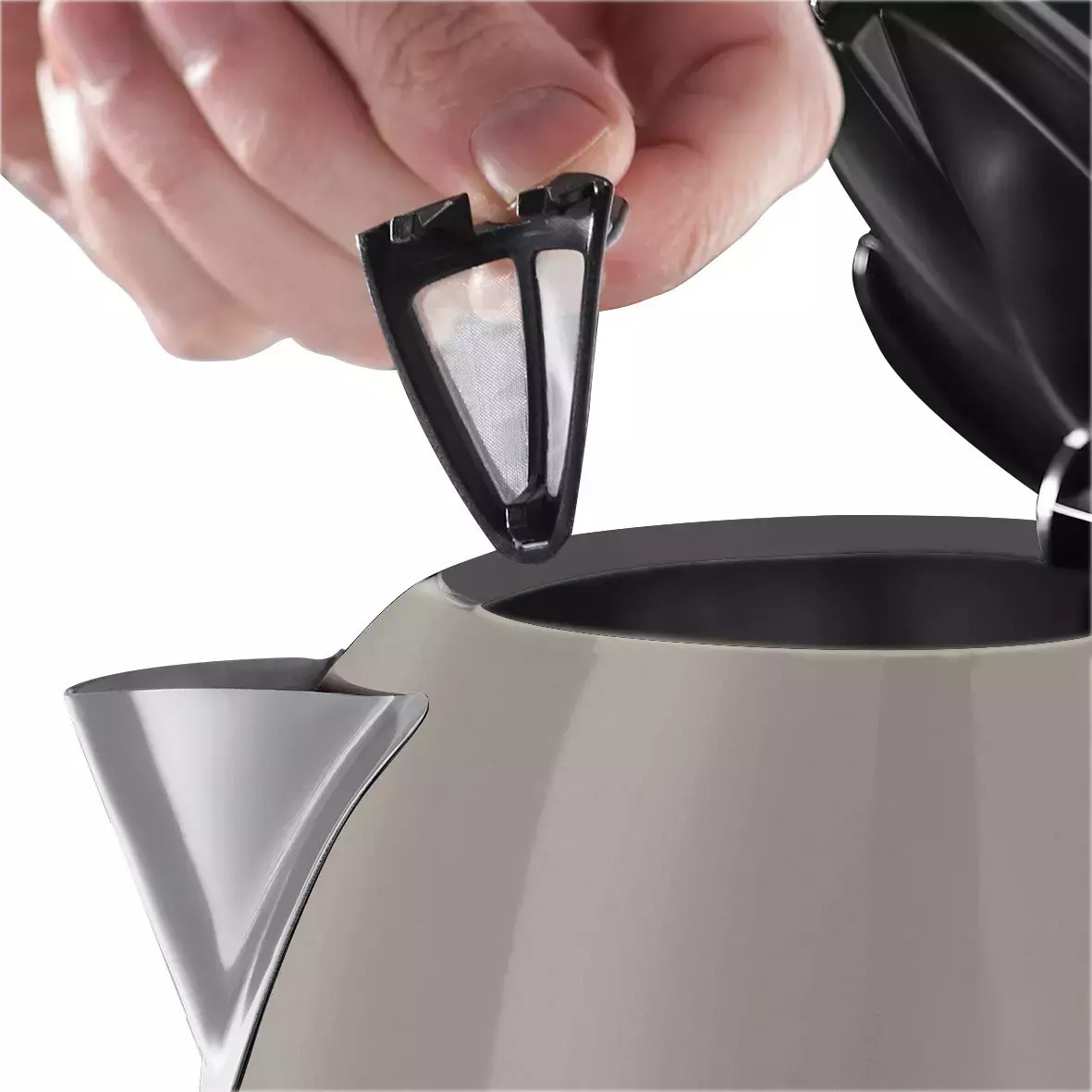 Russell Hobbs Plus Βραστήρας 1.7lt 2400W Καφέ - Image 2