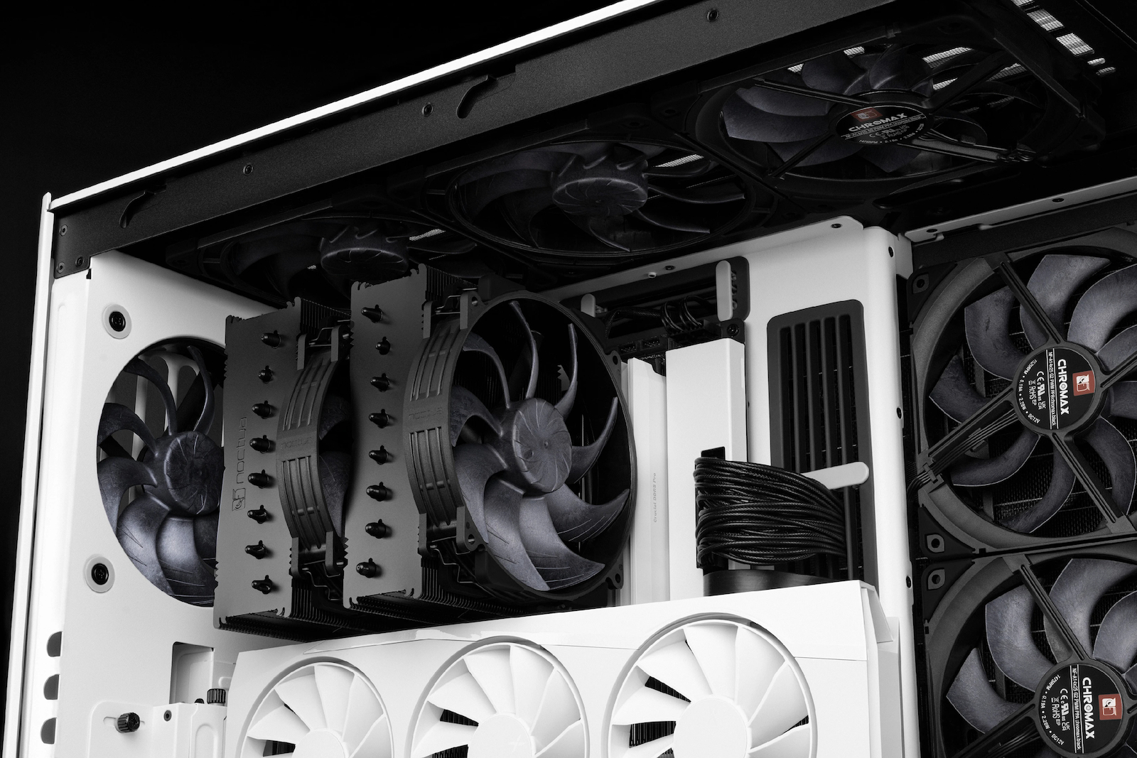 Noctua NH-D15 G2 CHROMAX.Black Ψύκτρα Επεξεργαστή για Socket AM4/AM5/1200/1700 - Image 4