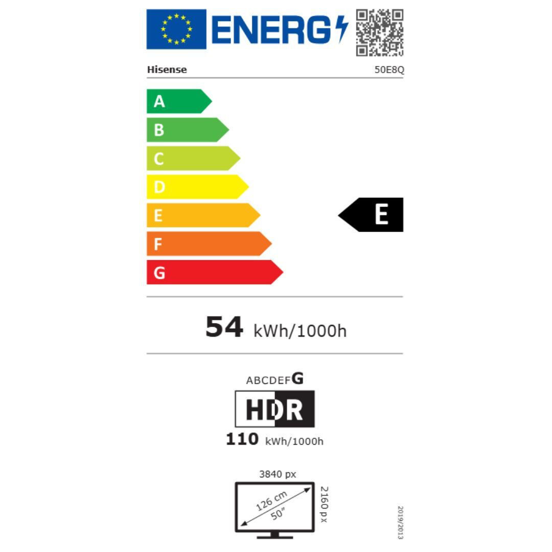 Hisense Smart Τηλεόραση 50" 4K UHD Mini LED E8Q (2025) 50E8Q - Image 4