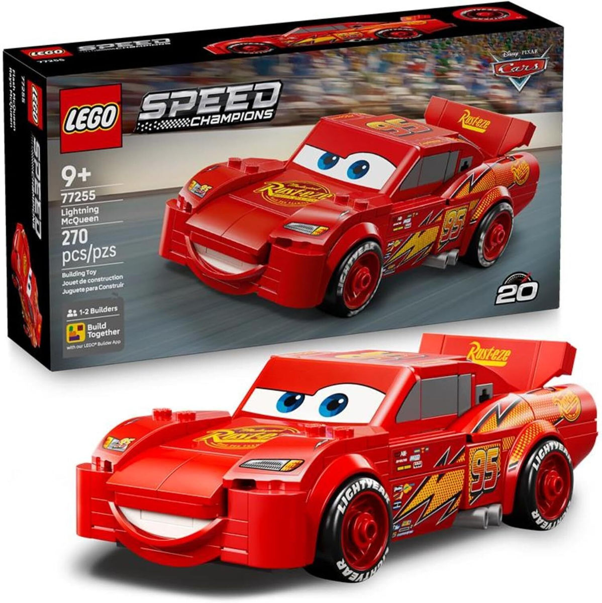LEGO Disney McQueen για 9+ Ετών 270τμχ 77255 - Image 3
