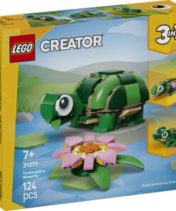 LEGO Creator 3-in-1 Turtle with a Water Lily Flower για 7+ Ετών 124τμχ 31377