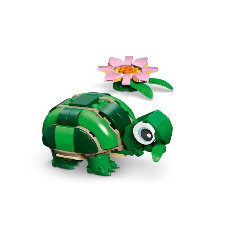 LEGO Creator 3-in-1 Turtle with a Water Lily Flower για 7+ Ετών 124τμχ 31377 - Image 8