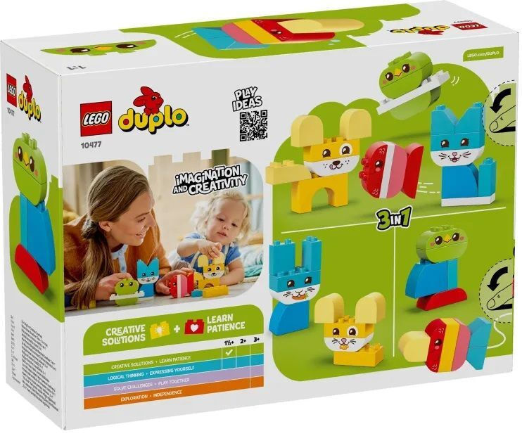 LEGO Duplo 3 in 1 Creative Cute Pets για 1.5+ Ετών 24τμχ 10477 - Image 2