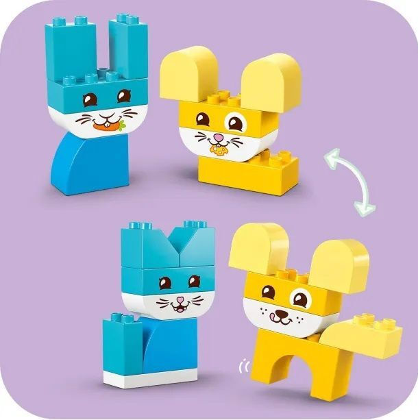 LEGO Duplo 3 in 1 Creative Cute Pets για 1.5+ Ετών 24τμχ 10477 - Image 4