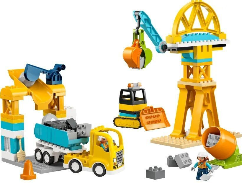LEGO Duplo 3 in 1 Construction Site and Vehicles για 3+ Ετών 84τμχ 10476 - Image 3