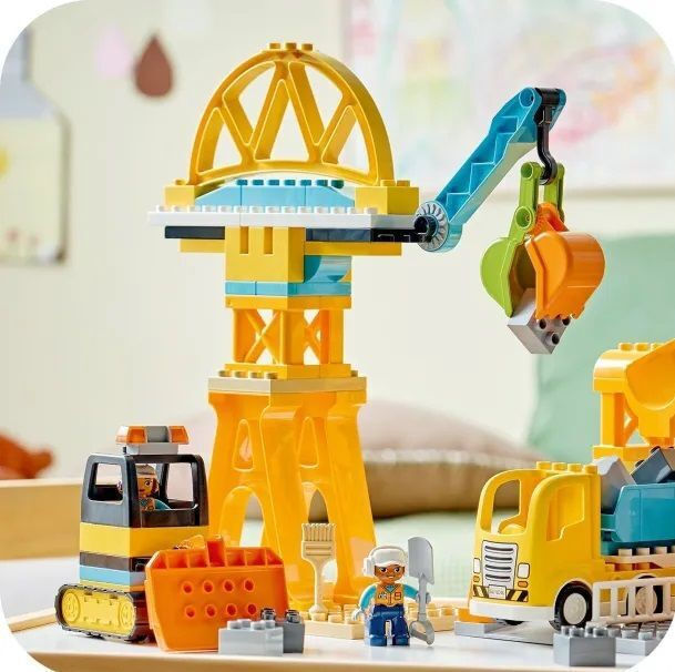 LEGO Duplo 3 in 1 Construction Site and Vehicles για 3+ Ετών 84τμχ 10476 - Image 4