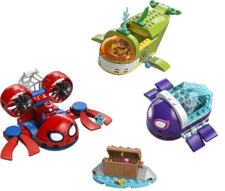 LEGO Εκπαιδευτικά Τουβλάκια Spidey: Underwater Vehicles για 4+ Ετών 154τμχ 11207 - Image 3