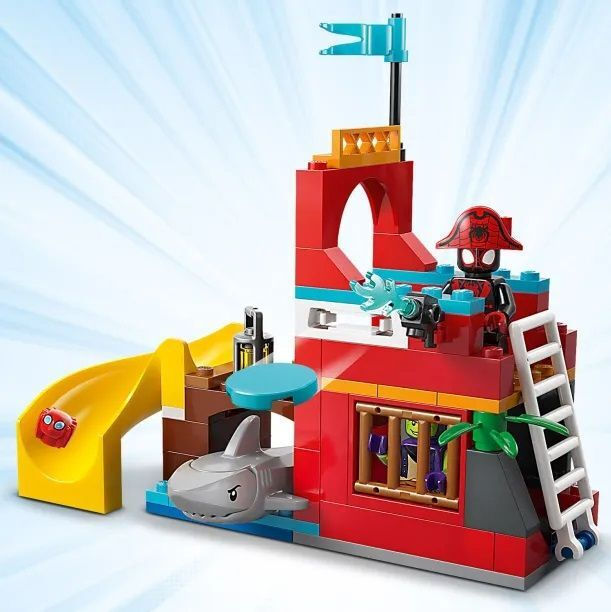 LEGO Spider-Man Team Spidey Pirate Ship για 4+ Ετών 201τμχ 11208 - Image 4