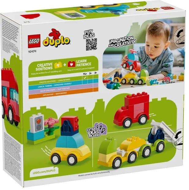 LEGO Duplo Creative Vehicles για 1.5+ Ετών 42τμχ 10474 - Image 4