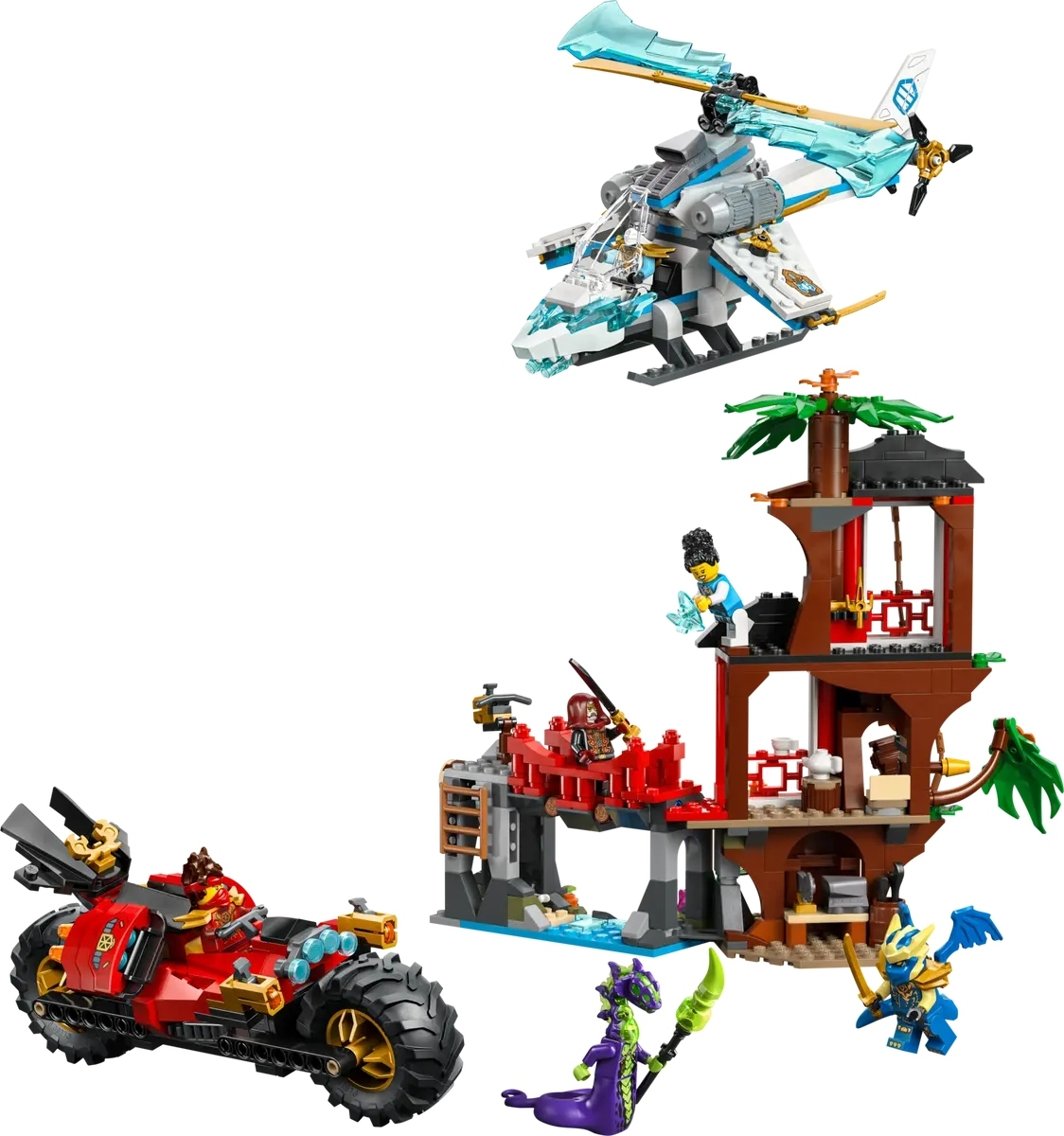 LEGO Ninjago Ninja Vehicle Tree House Battle για 7+ Ετών 642τμχ 71857 - Image 2