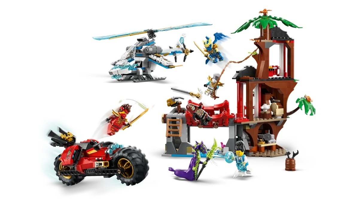 LEGO Ninjago Ninja Vehicle Tree House Battle για 7+ Ετών 642τμχ 71857 - Image 3