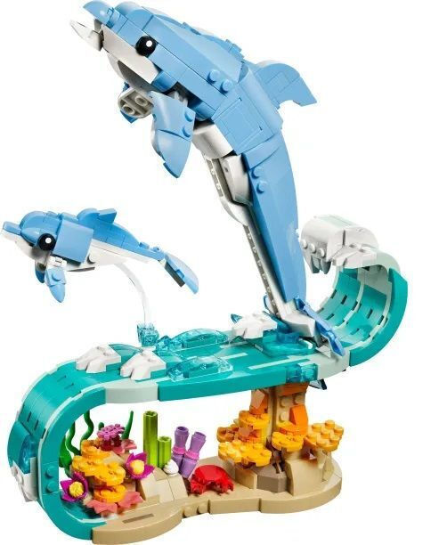 LEGO Creator 3-in-1 Sea Animals: Beautiful Dolphins για 9+ Ετών 542τμχ 31385 - Image 2
