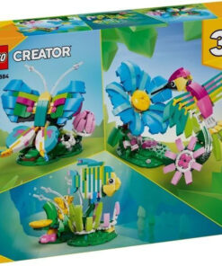 Alternative view of LEGO Creator 3-in-1 Wild Animals: Colorful Hummingbird για 8+ Ετών 312τμχ 31384