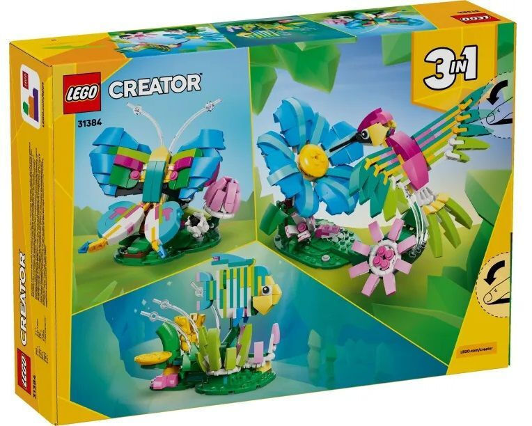 LEGO Creator 3-in-1 Wild Animals: Colorful Hummingbird για 8+ Ετών 312τμχ 31384 - Image 2