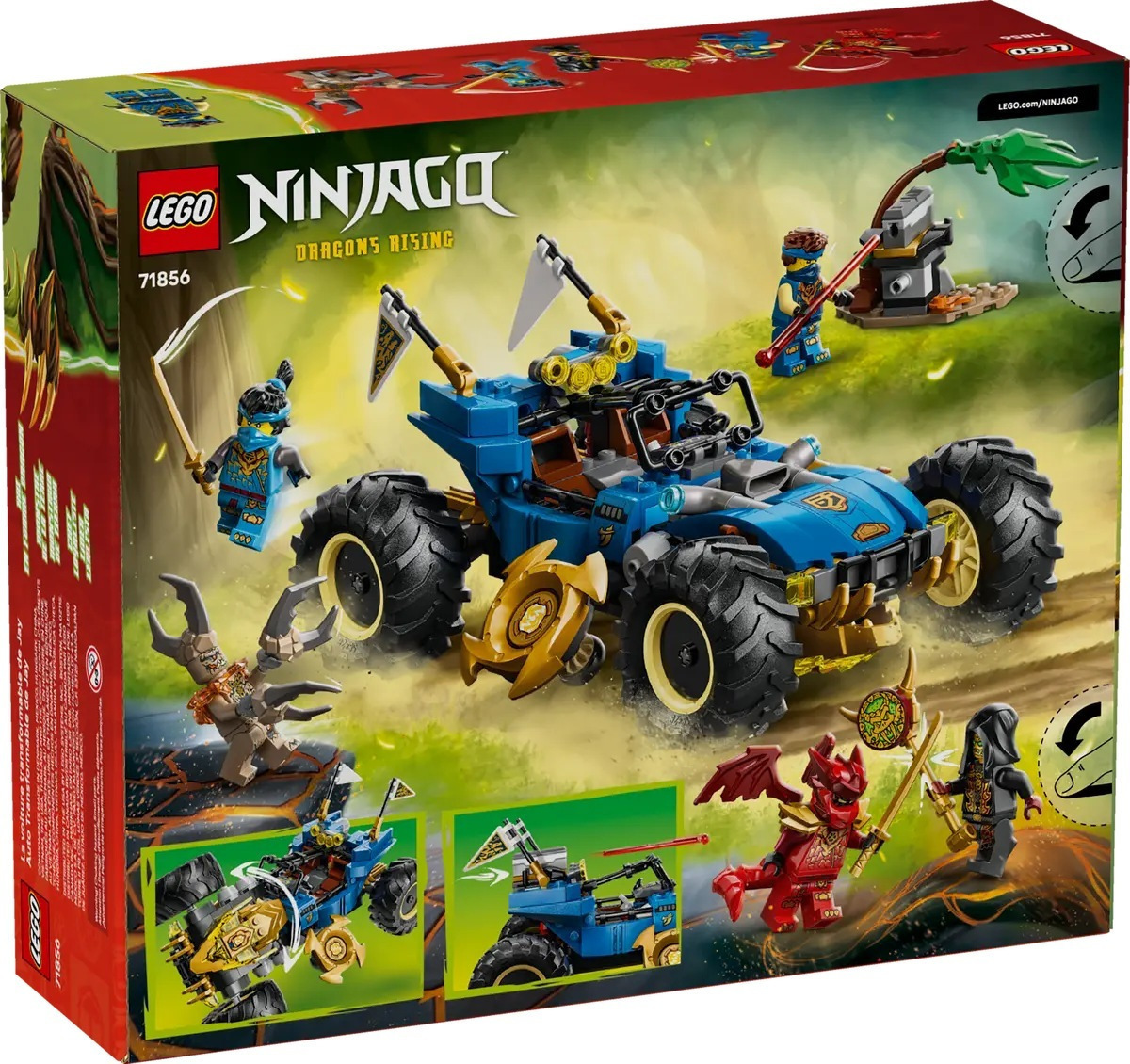 LEGO Ninjago Jay's Transforming Car για 8+ Ετών 387τμχ 71856 - Image 10