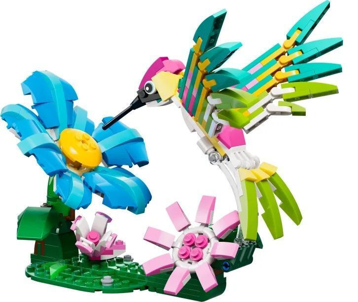 LEGO Creator 3-in-1 Wild Animals: Colorful Hummingbird για 8+ Ετών 312τμχ 31384 - Image 3