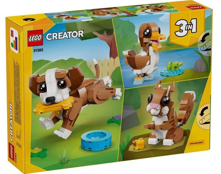 LEGO Creator Cute Animals: Playful Puppy Dog για 8+ Ετών 336τμχ 31382 - Image 8