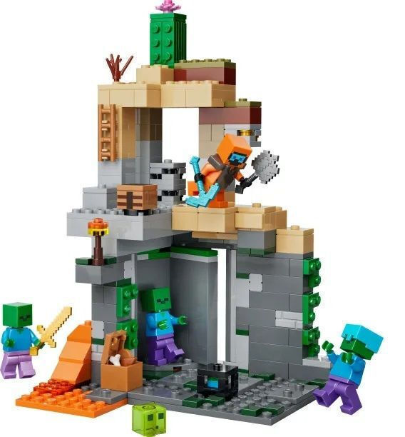 LEGO Minecraft Zombie Dungeon για 8+ Ετών 284τμχ 21587 - Image 2