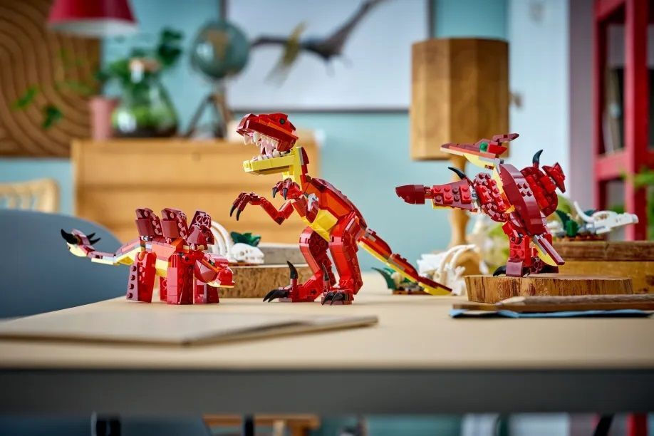 LEGO Creator 3-in-1 Fierce Dinosaur για 8+ Ετών 283τμχ 31379 - Image 7