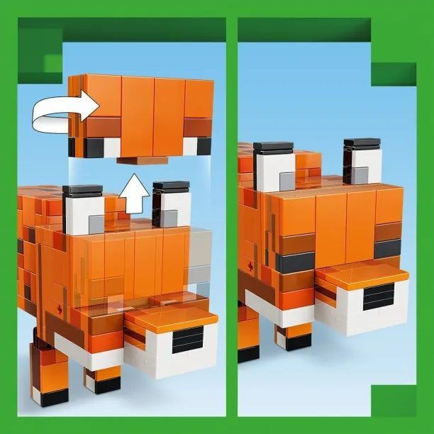 LEGO Minecraft The Fox για 10+ Ετών 497τμχ 21588 - Image 3