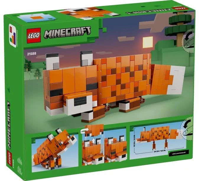LEGO Minecraft The Fox για 10+ Ετών 497τμχ 21588 - Image 6