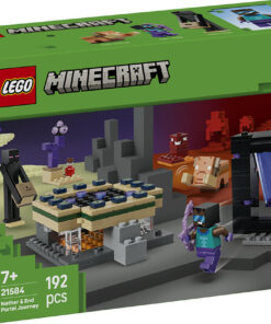 LEGO Minecraft Nether & End Portal Journey για 7+ Ετών 192τμχ 21584