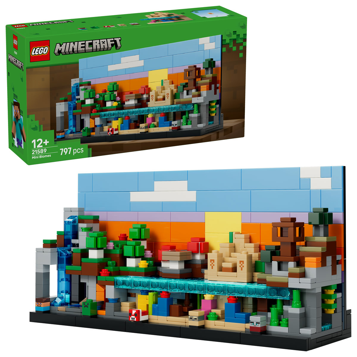 LEGO Minecraft Mini Biomes για 12+ Ετών 797τμχ 21589