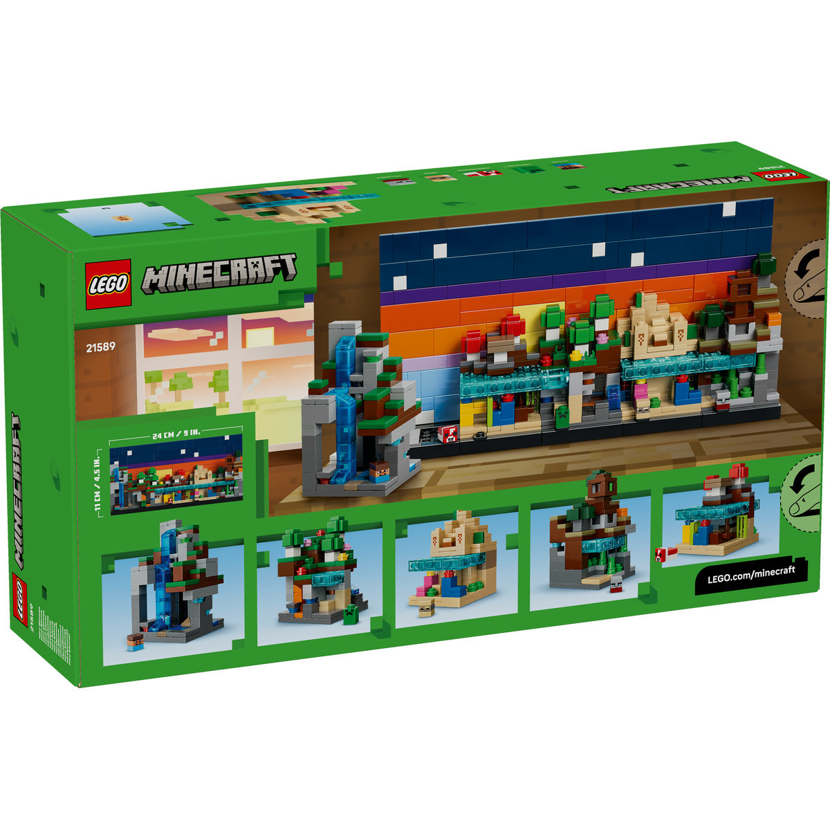 LEGO Minecraft Mini Biomes για 12+ Ετών 797τμχ 21589 - Image 3