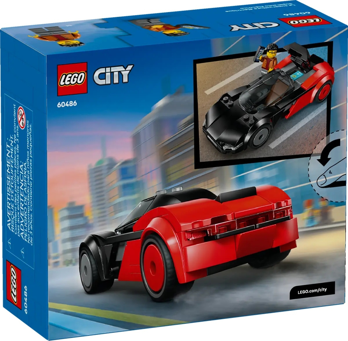 LEGO City EV Supercar για 5+ Ετών 109τμχ 60486 - Image 2